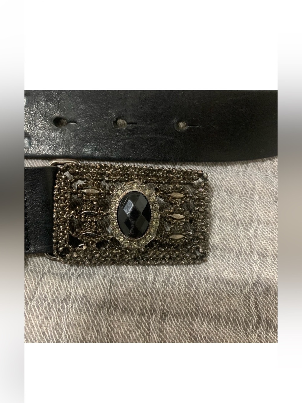 Lot of 3 Cabi Belts - Black, Brown, Multicolor - Size Medium - Picture 3 of 12